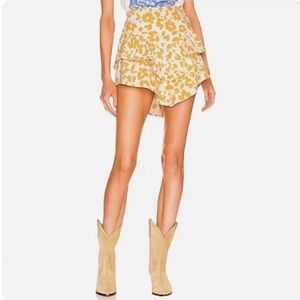 Mother Denim Mini Skirt